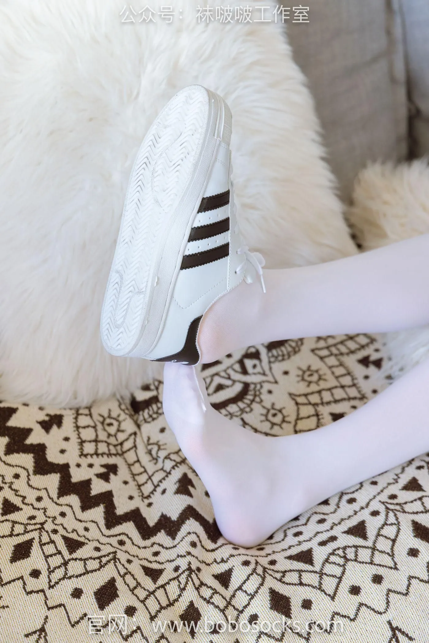 [BoBoSocks袜啵啵]NO.093 小甜豆-贝壳头、厚白丝 [132P]插图5